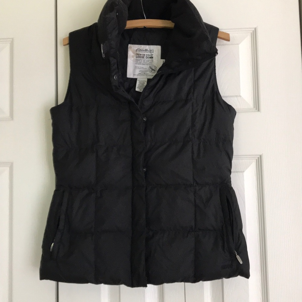 Eddie Bauer goose feather puffer vest